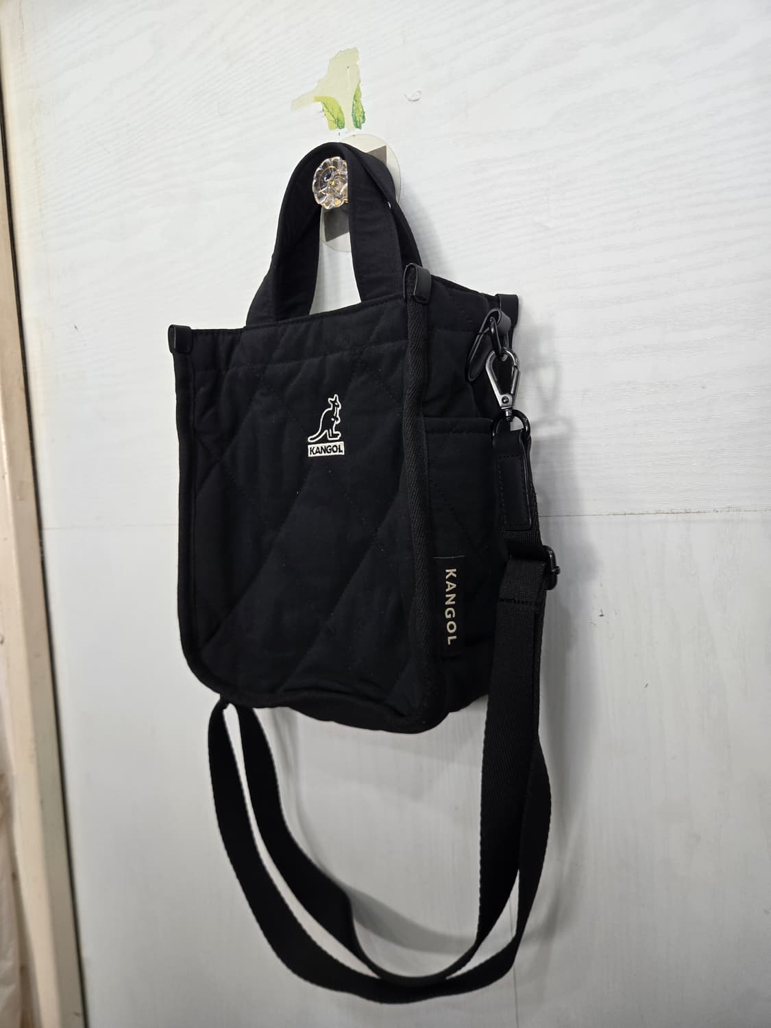 KANGOL 캉골 퀼팅 크로스백! 가방 새상품급 입니다!~ 상품이미지2