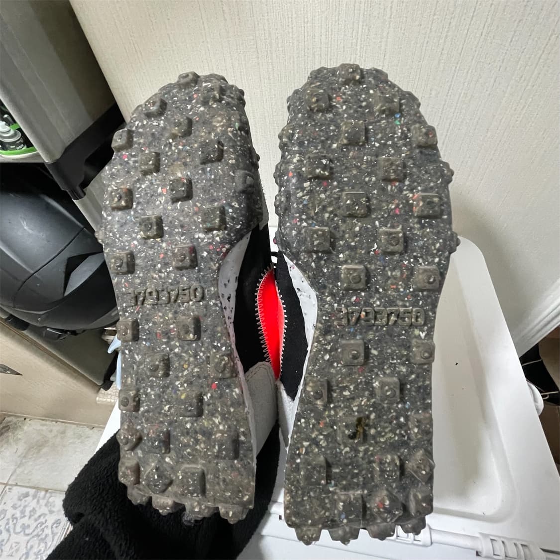 [무배] 나이키 우먼스 와플 레이서 크레이터 하이퍼 크림슨 운동화 상품이미지5