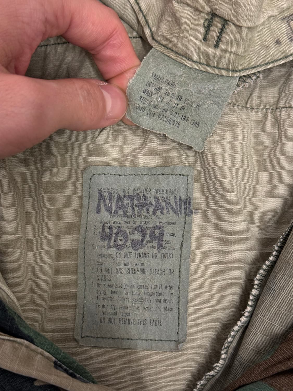 U.S. Army Original Woodland BDU Trousers 상품이미지8