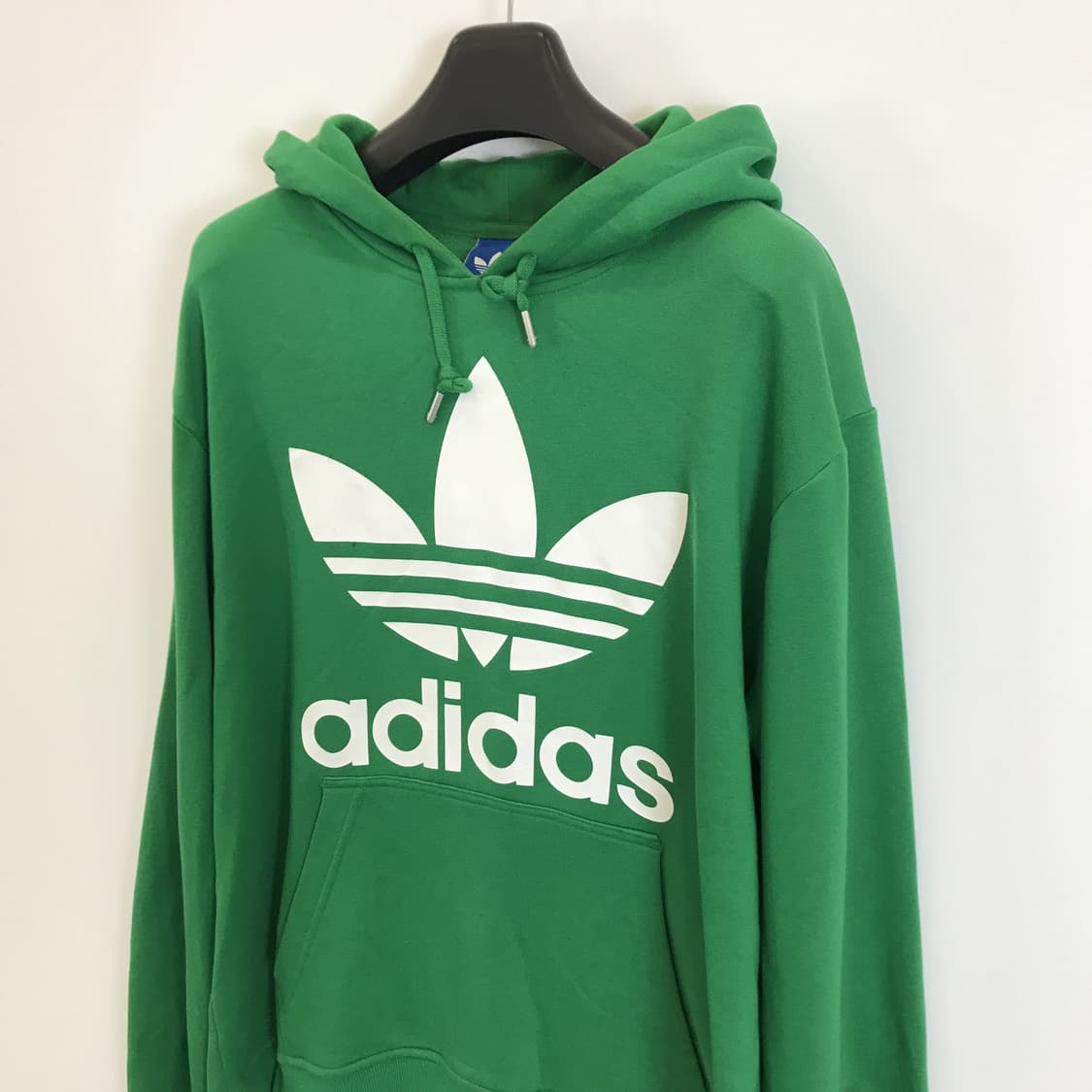 아디다스 빈티지 트레포일 그린 후드티 [해외XL] 상품이미지2