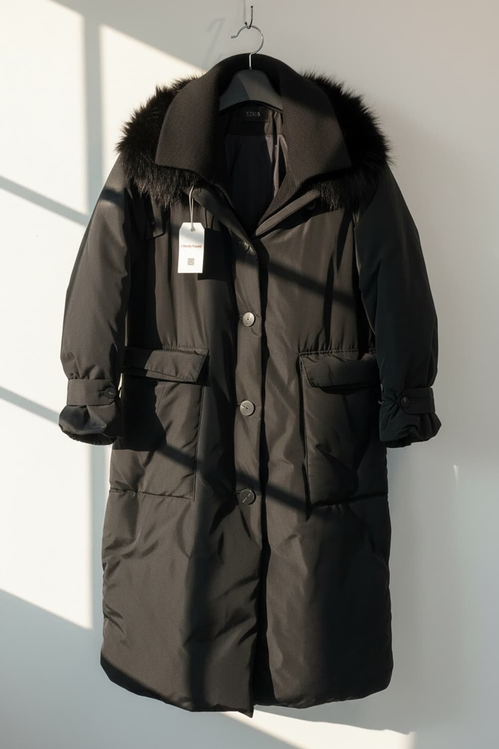 타임 다운 퍼 패딩 코트 상품이미지1