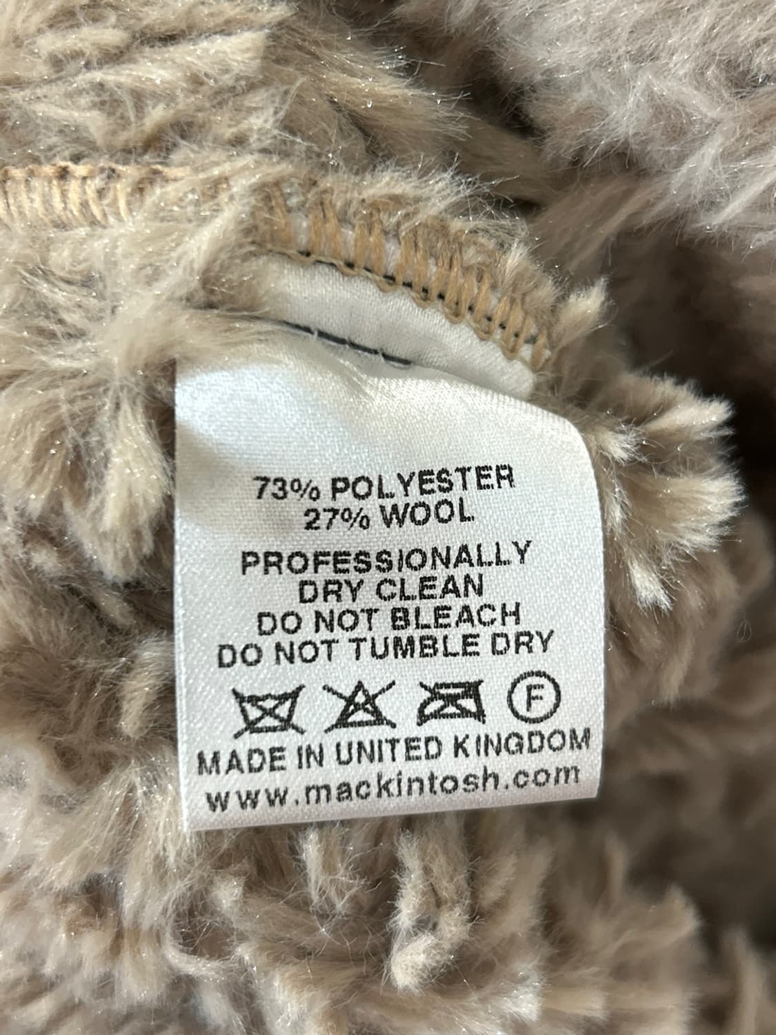 MACKINTOSH 퀄팅 퍼 후드 롱 자켓 상품이미지5