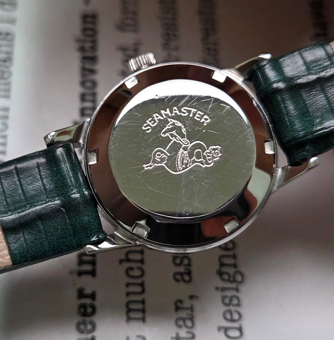 빈티지 오메가 씨마스터 레이디매틱 해마 백케이스 오토매틱 여성용 상품이미지8