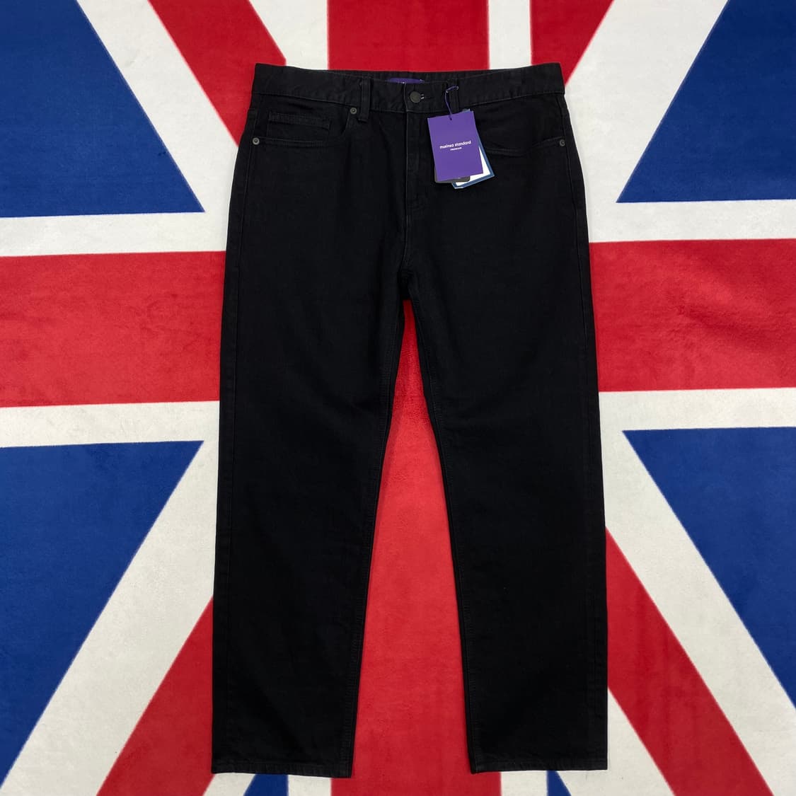 무탠다드 프리미엄 흑청팬츠 34 상품이미지1