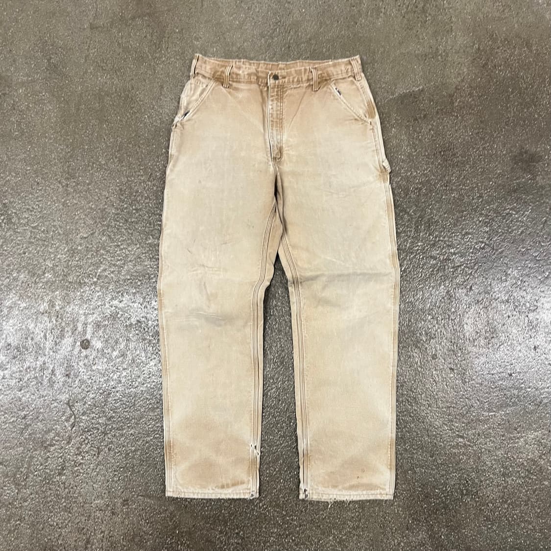 칼하트 B111 플란넬 라인드 카펜터 팬츠 (34“) 상품이미지5