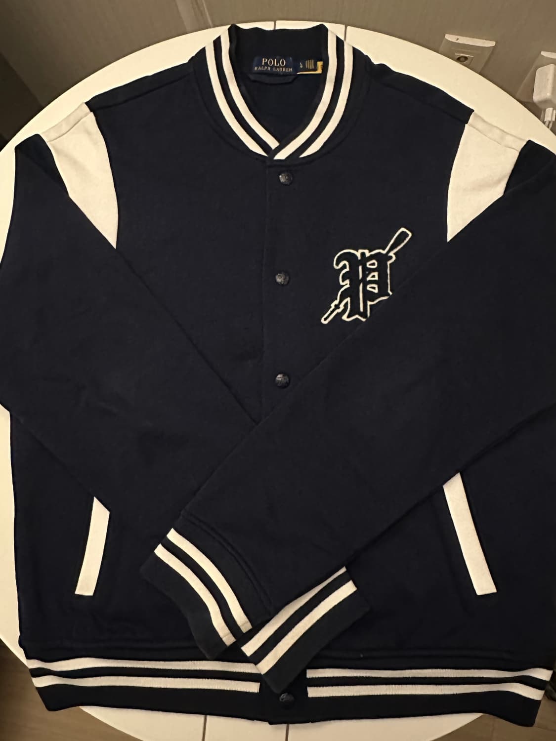 폴로 랄프로렌 남성 P 로고 바시티 자켓 L  상품이미지1