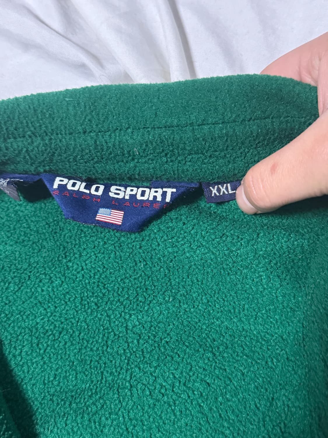 90s usa 폴로 스포츠 폴라텍 플리스 스윙톱 자켓 상품이미지5