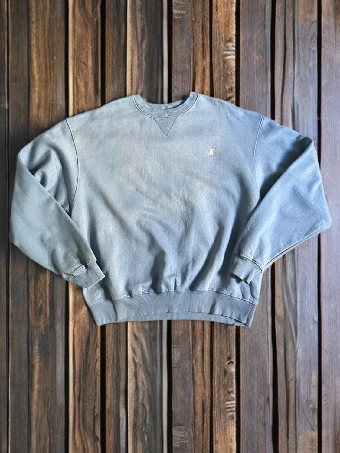 00s 챔피온 페이딩 스웻셔츠 Made in Mexico 상품이미지1