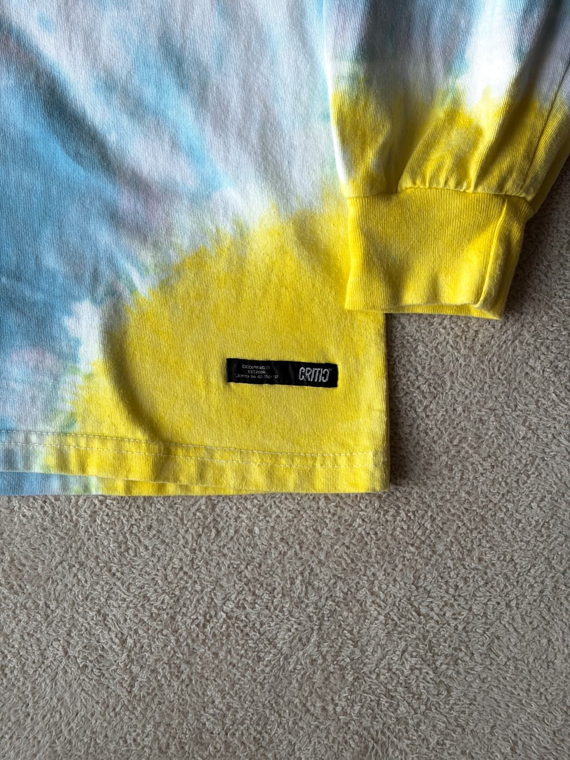 크리틱 타이다이 롱슬리브 상품이미지4