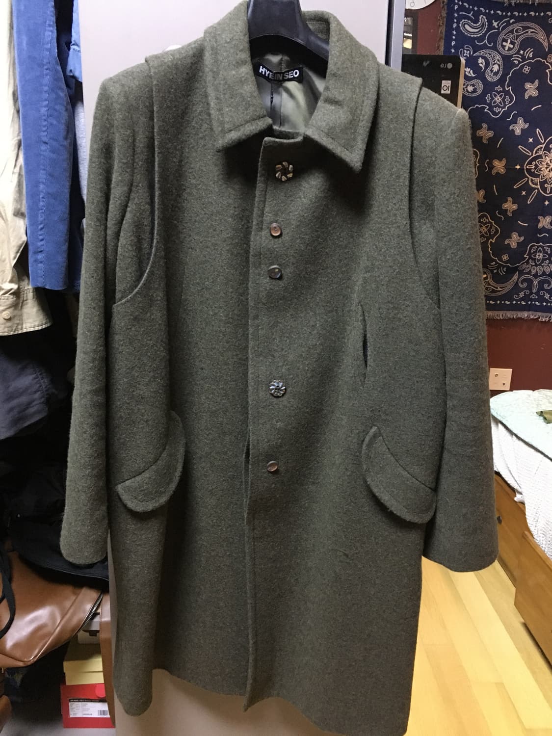 혜인서 타스마니아 울 코트 상품이미지10