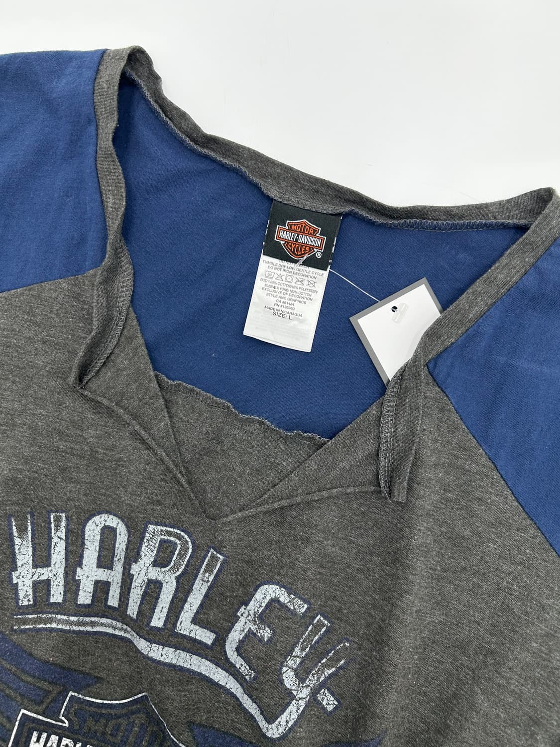 할리데이비슨 우먼 윙로고 반팔티 상품이미지4