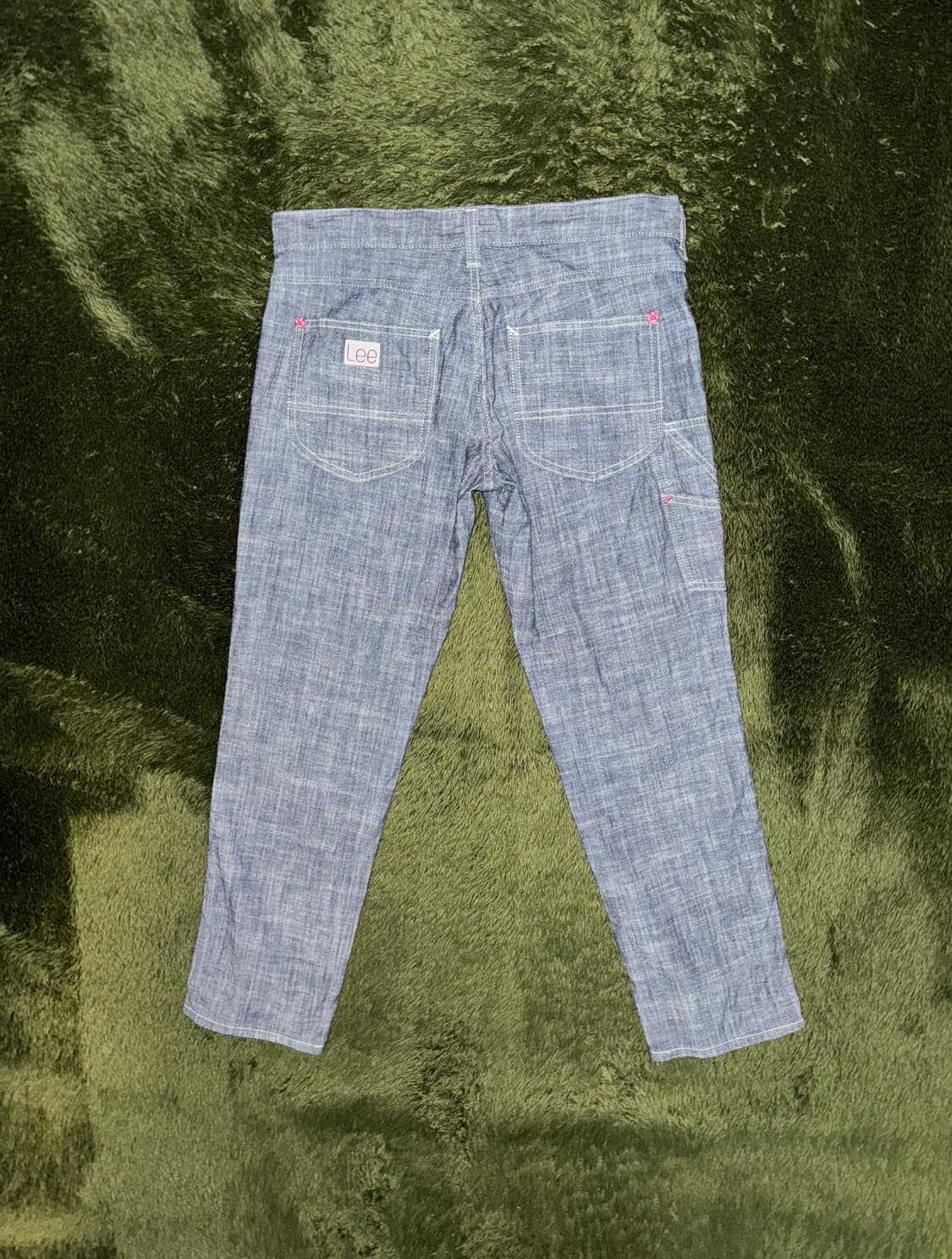 [M] LEE 리 MADE IN JAPAN EME 라인 샴브레이 워크팬츠 상품이미지7