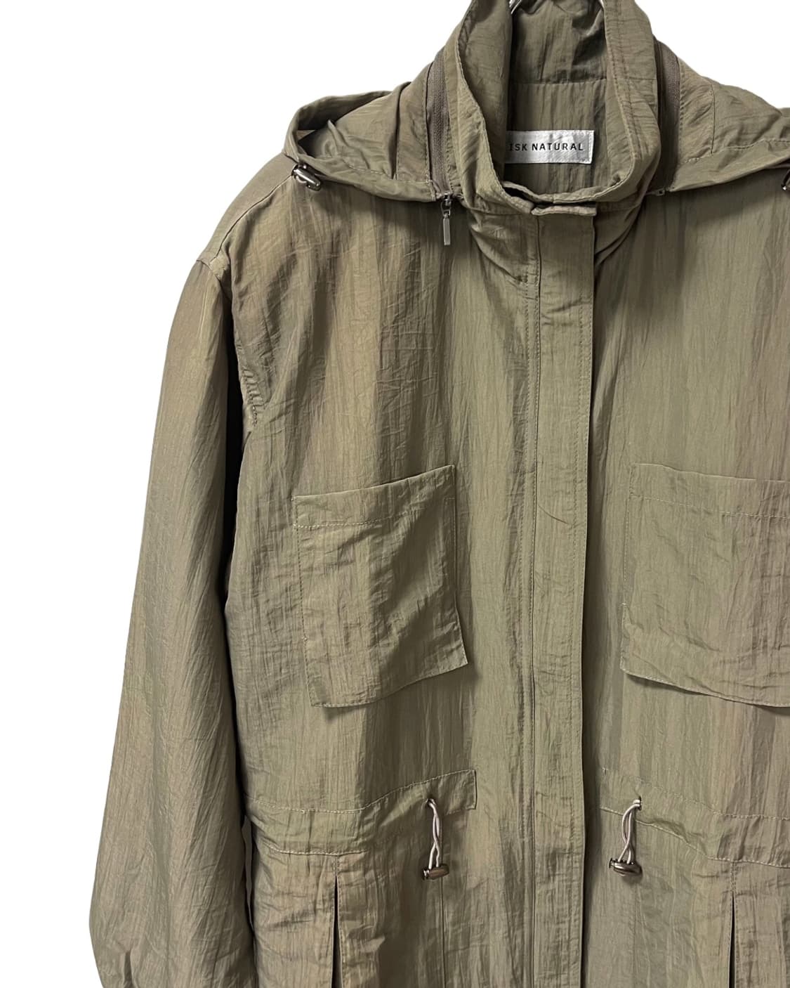 Crinkle Fishtail Long Parka 상품이미지5