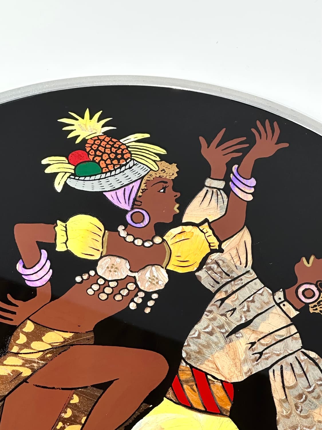 브라질 빈티지 삼바 커플 버터플라이윙 모자이크 아트 액자 상품이미지4