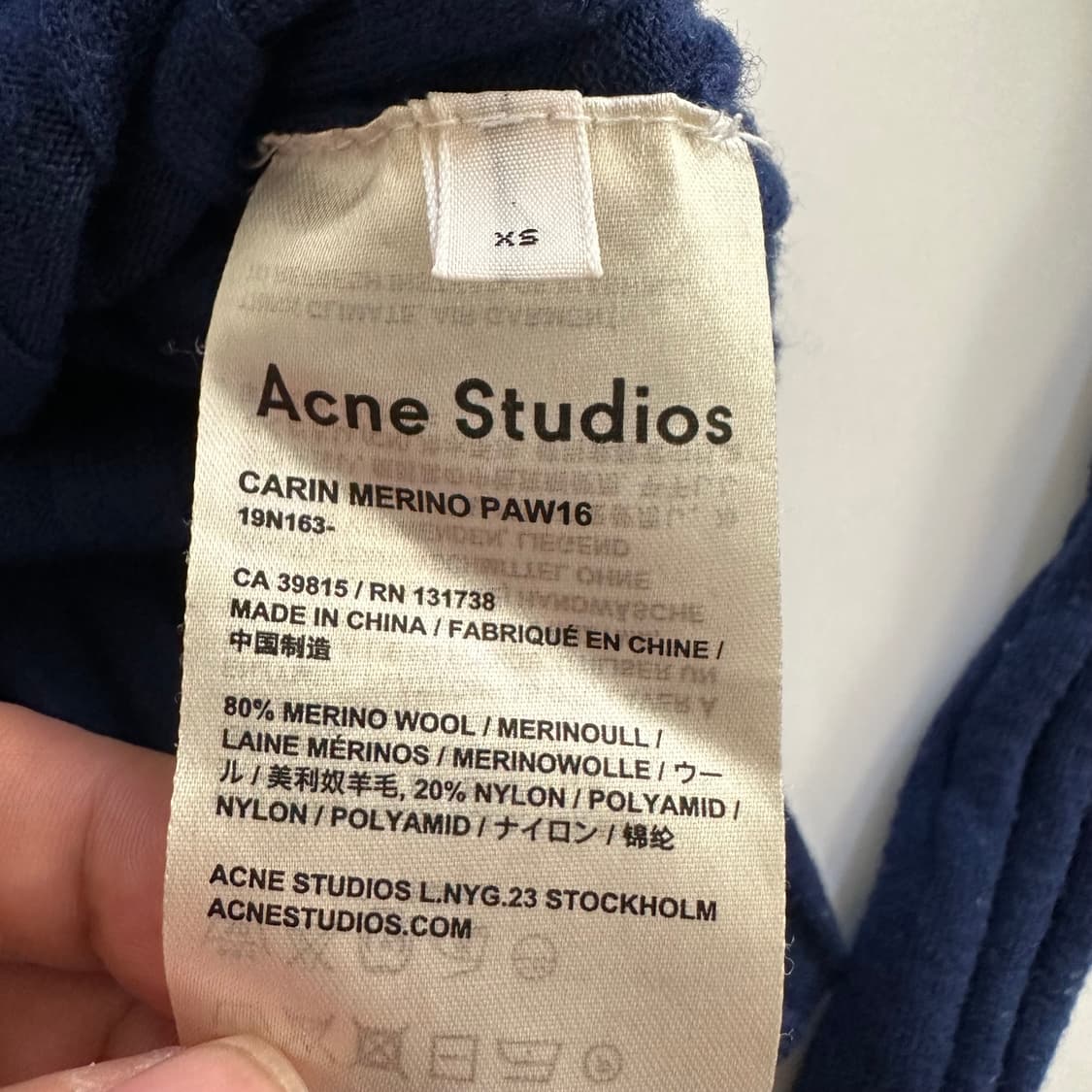 아크네스튜디오 acne studios 니트 상품이미지9