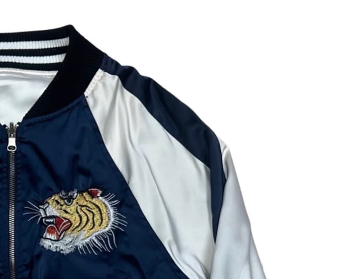 JPN Vintage 리버시블 시부야타이거스카쟌 90 상품이미지5