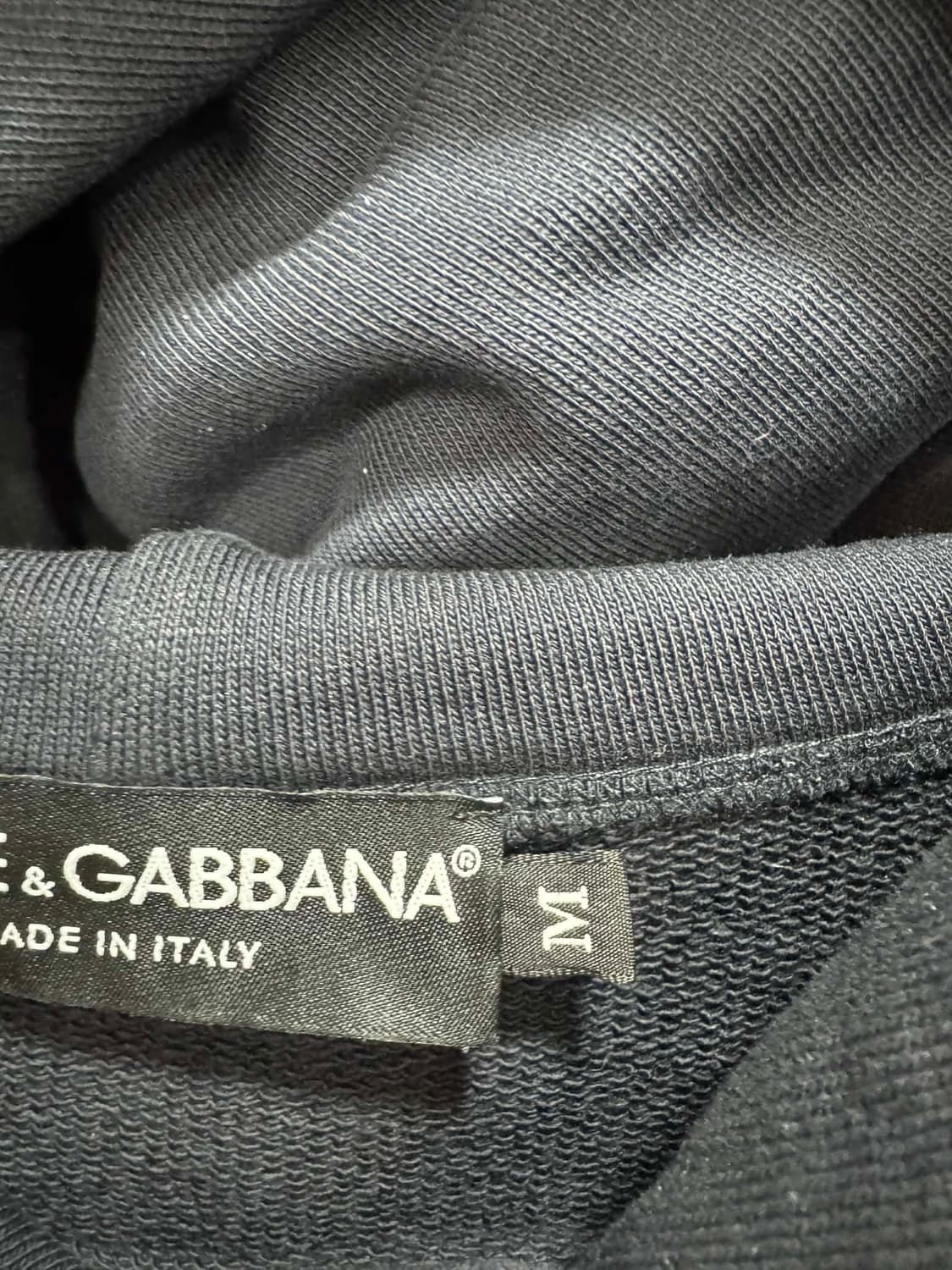 백화점판 돌체앤가바나 프린트 후드티 M  상품이미지2