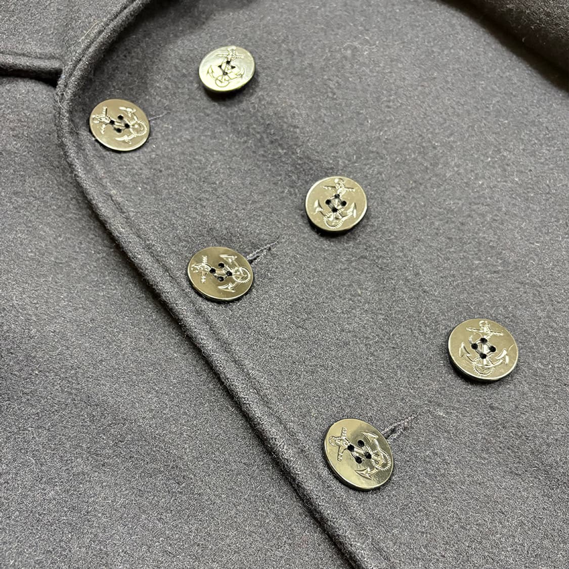 SCHOTT NYC 740N 피코트 네이비 38사이즈(100) 상품이미지5