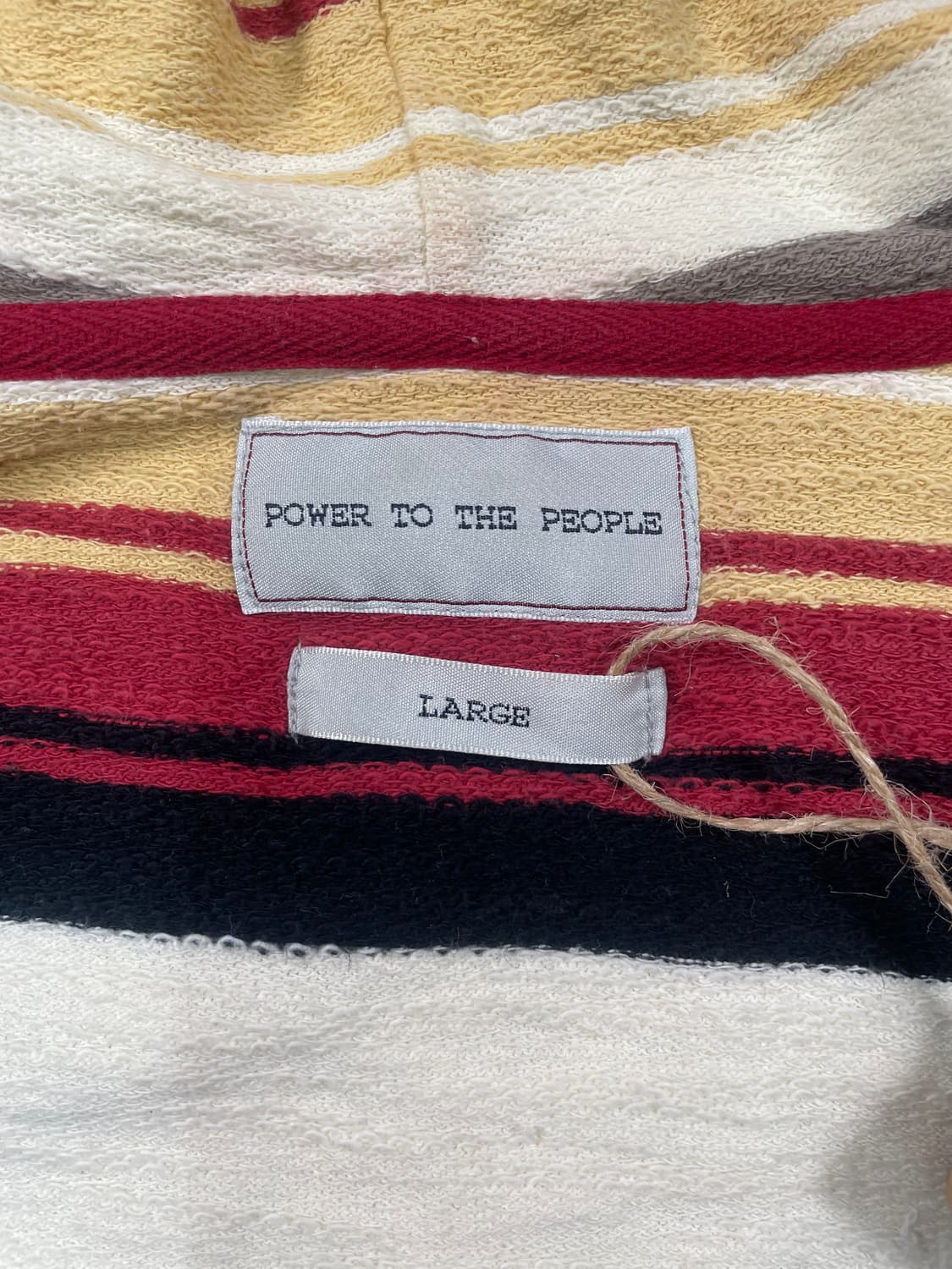 PowerToPeople 에스닉 스트라이프 후드집업 상품이미지8