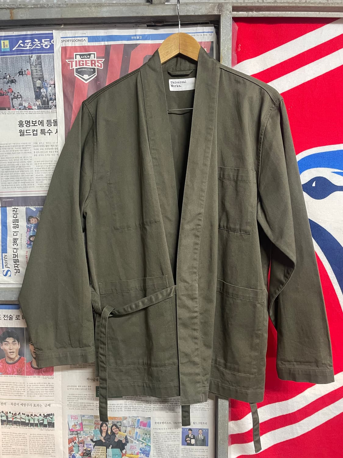 Universal works side-tie 자켓 상품이미지1