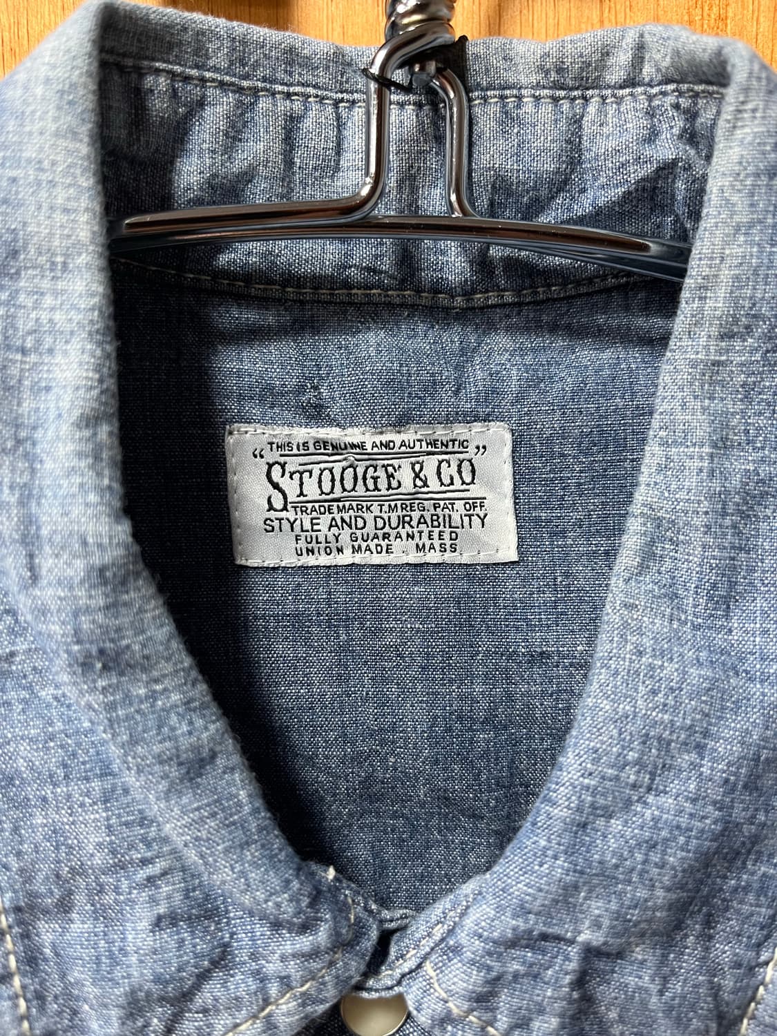 STOOGE&CO 스티치 웨스턴셔츠 상품이미지2