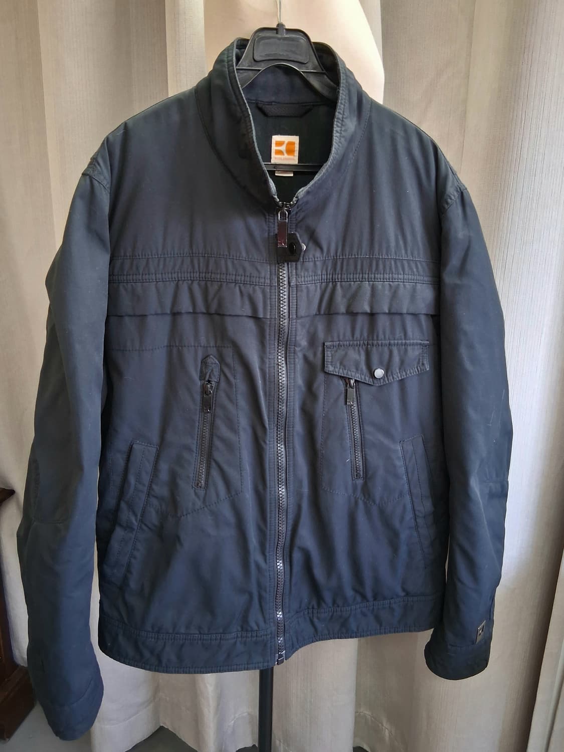 보스) 블랙 퀼팅 자켓/남105 #최상급 # 상품이미지1