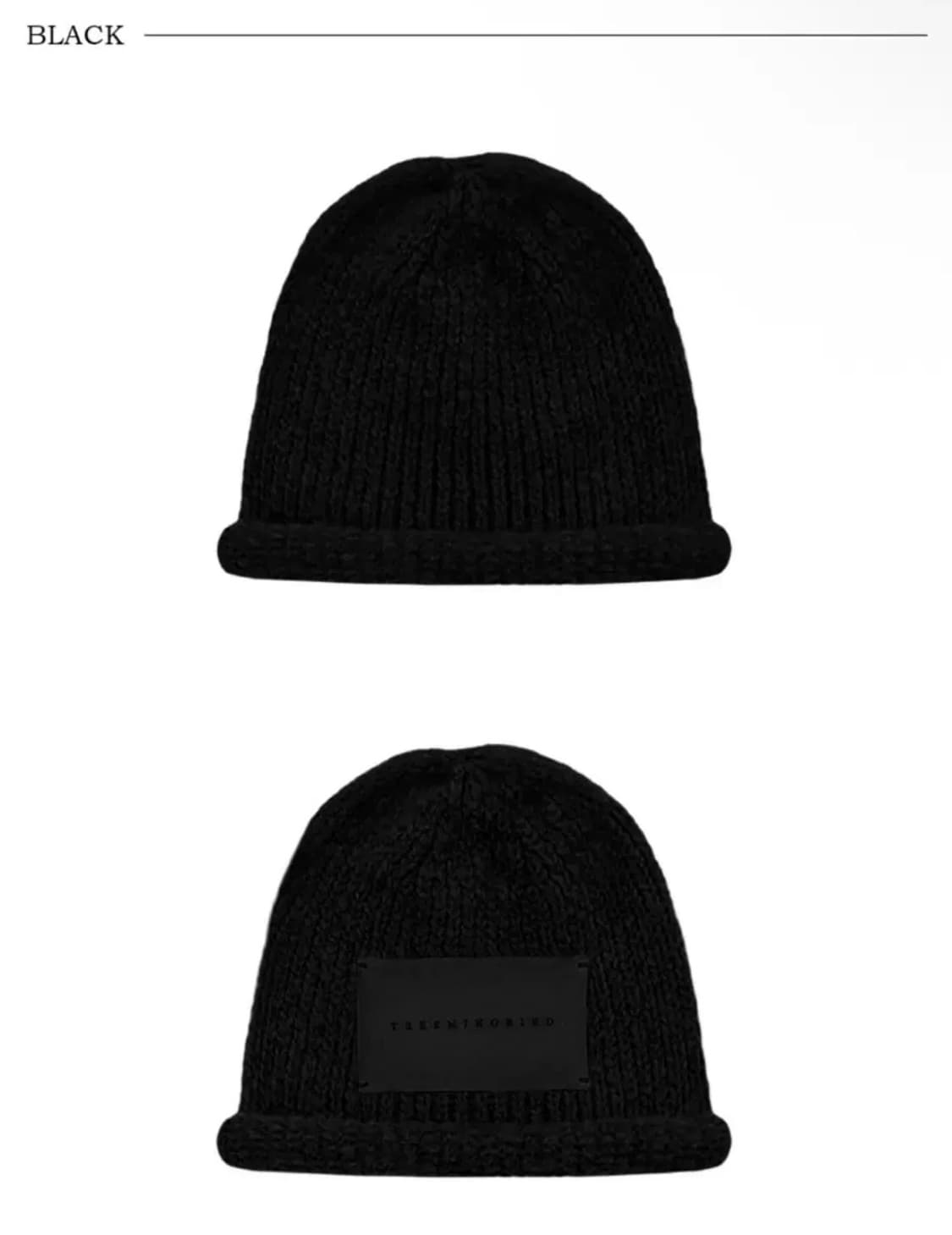 트리밍버드 롤업 로고 패치 비니 상품이미지4