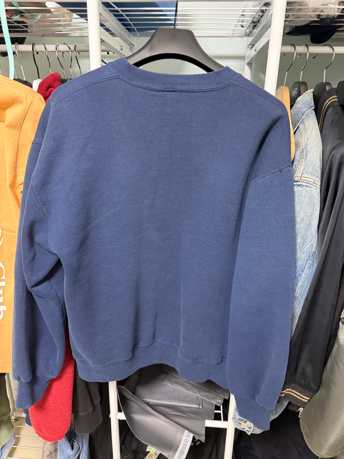 90s 러셀 빈티지 스웻셔츠 Usa 네이비 L 상품이미지2