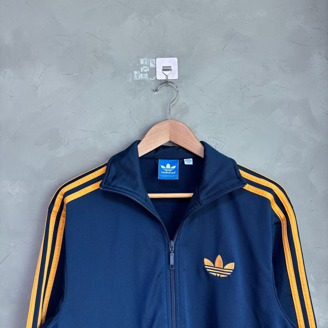 아디다스 파어이버드 져지 트랙탑 네이비 상품이미지2