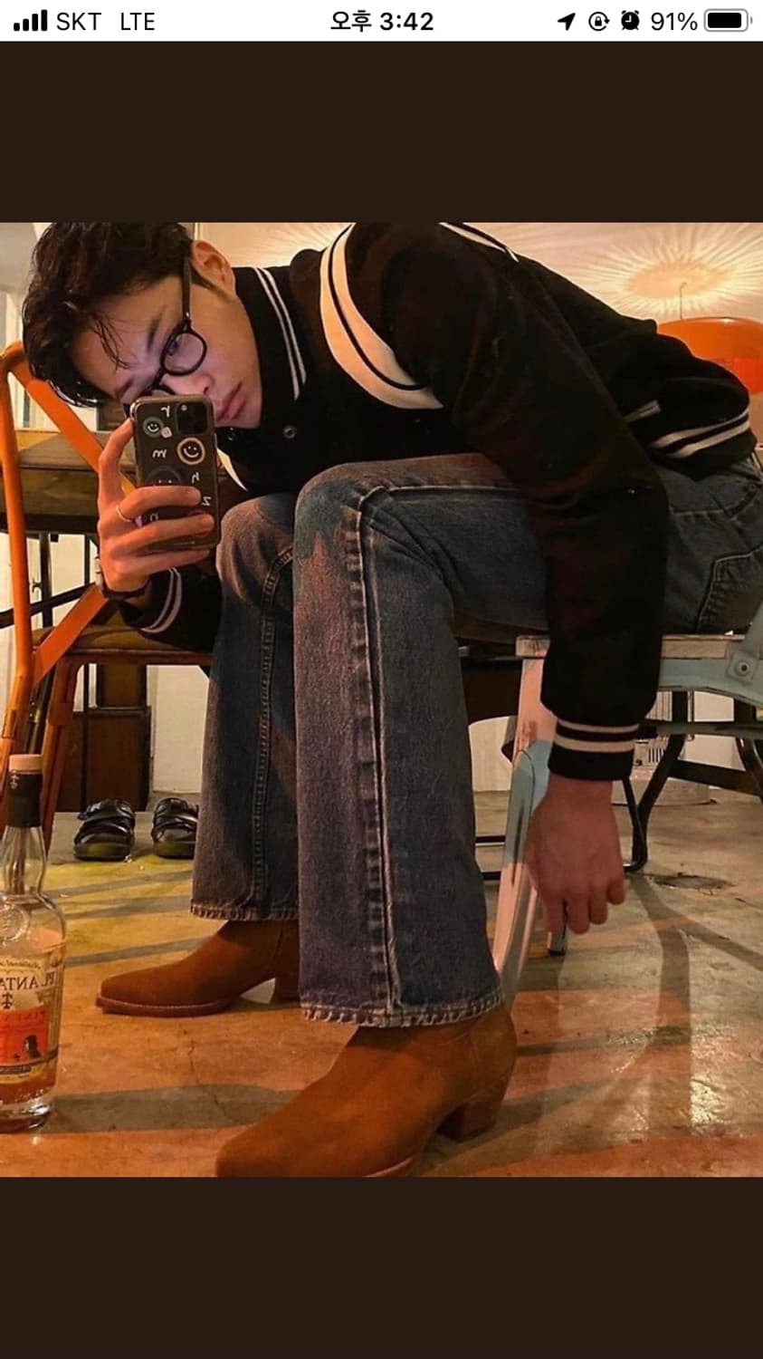 생로랑 웨스턴부츠 41 상품이미지1