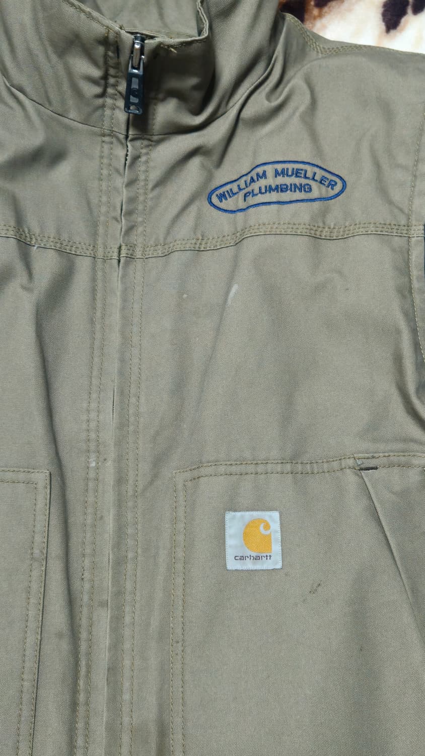 칼하트 다크 브라운 워크 베스트 L 상품이미지4