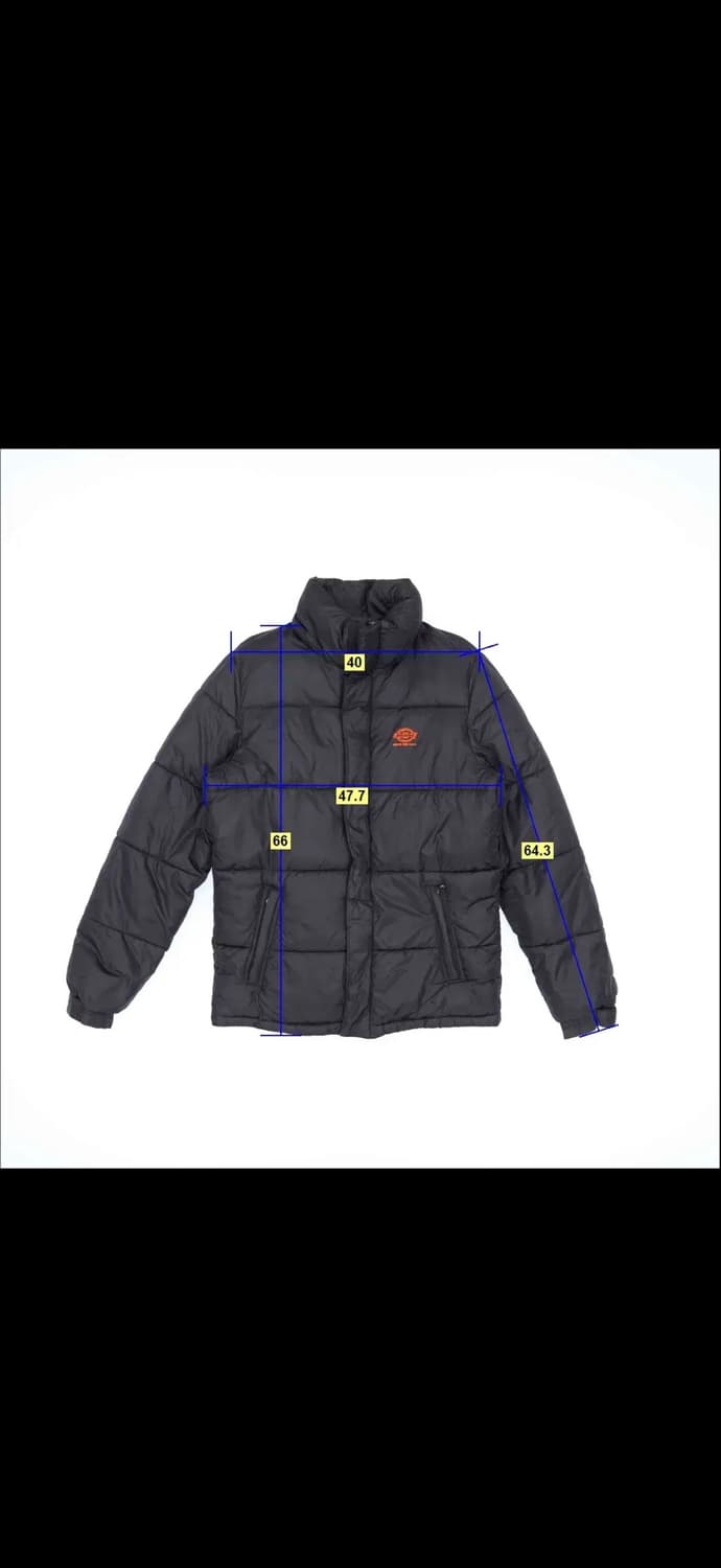 디키즈 여성 블랙 패딩점퍼 1201HR1 상품이미지6