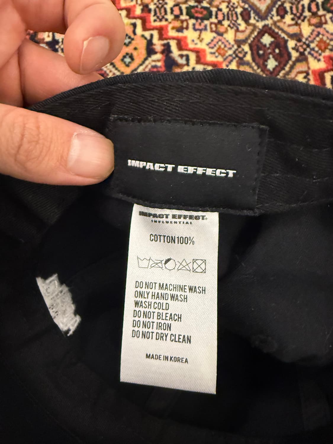 빈티지 그래픽 일자챙 볼캡 상품이미지4