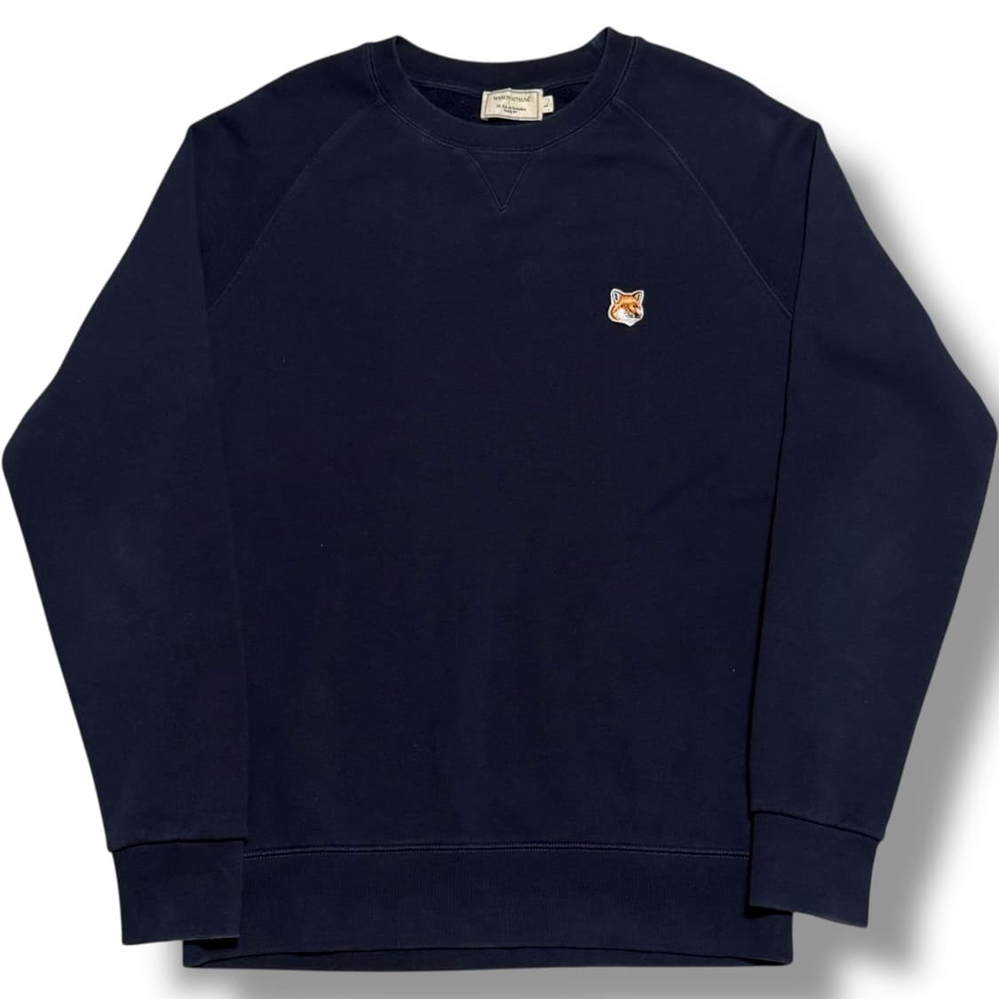 메종키츠네 네이비 폭스 헤드 패치 맨투맨 상품이미지1