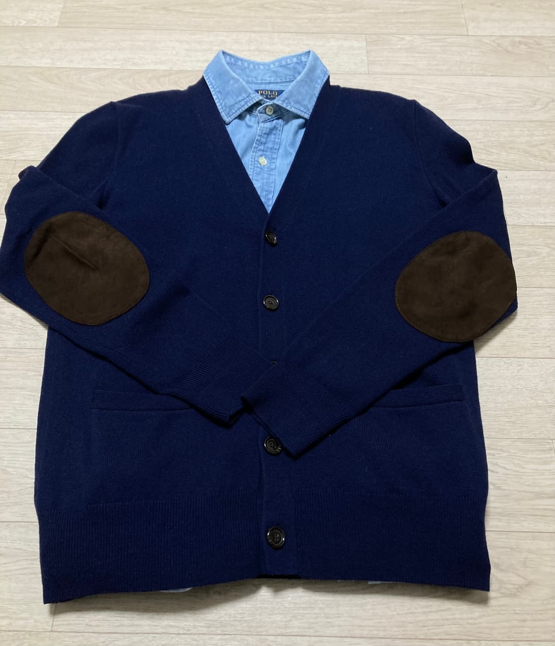 폴로 가디건 95(XS) 판매 상품이미지5