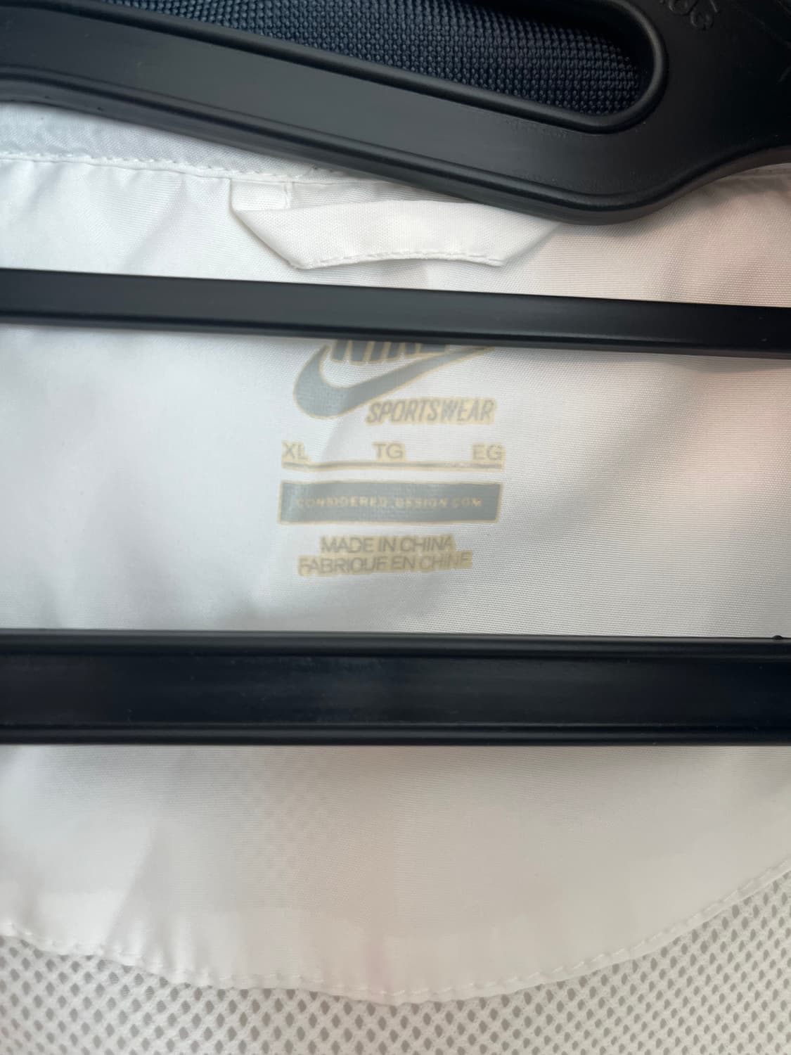 나이키 화이트 바람막이 자켓 [XL] 상품이미지4