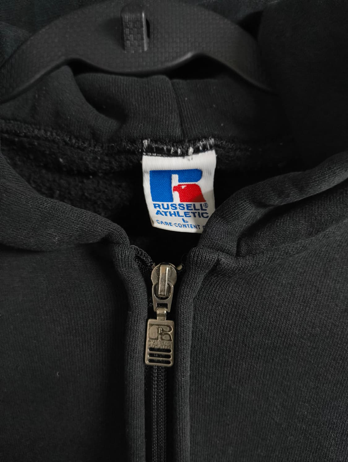 러셀 usa 90s 블랙 후드집업  L 상품이미지2