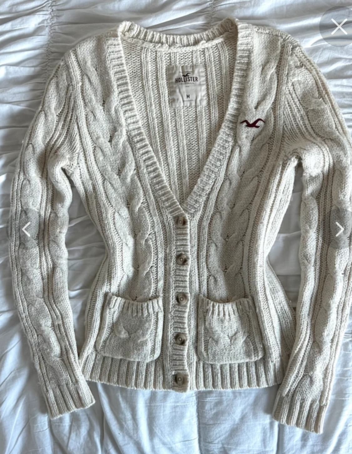 hollister 홀리스터 니트 겨울 가디건 아베크롬비 상품이미지1