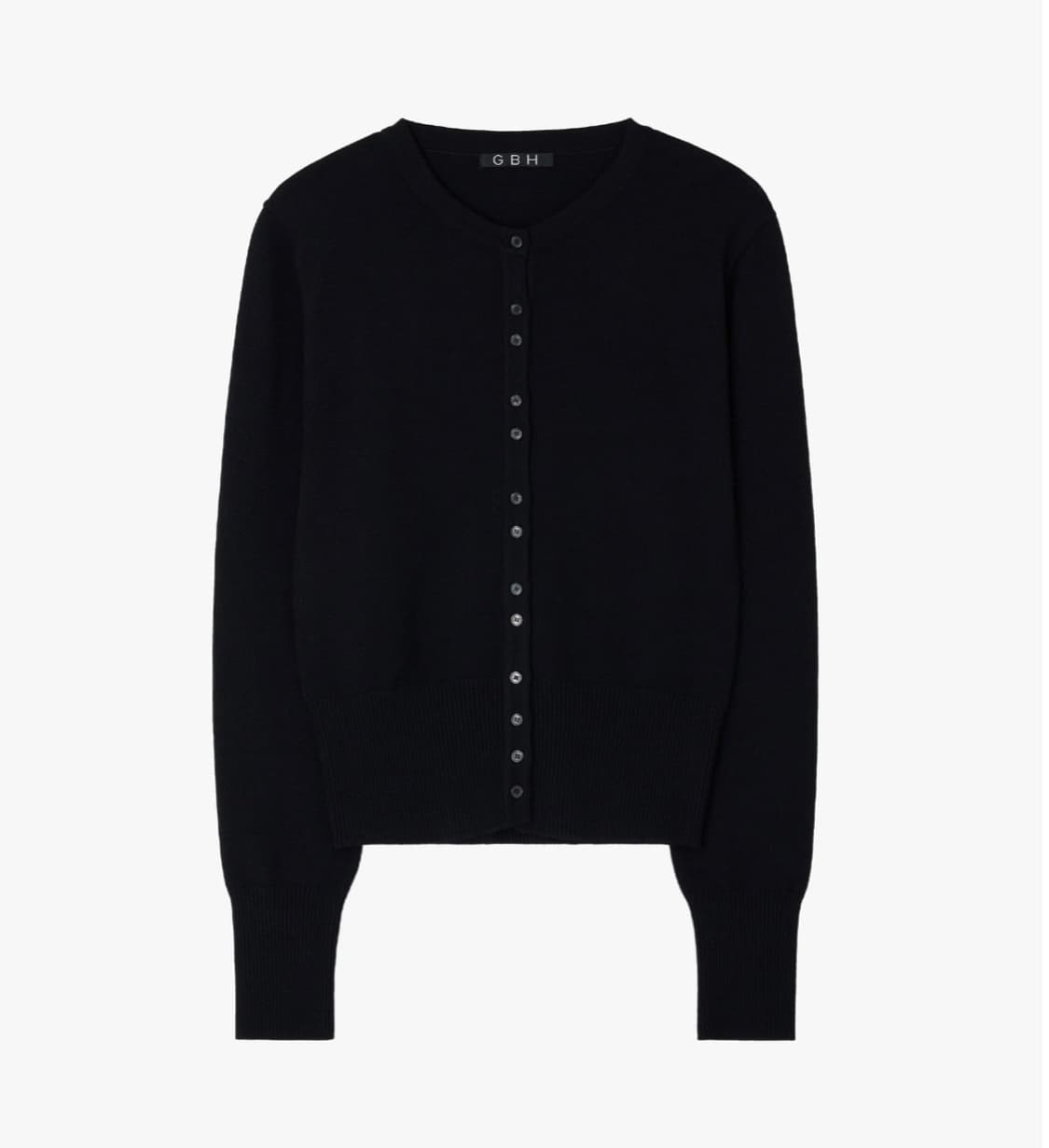 GBH 버튼 가디건 블랙 상품이미지3