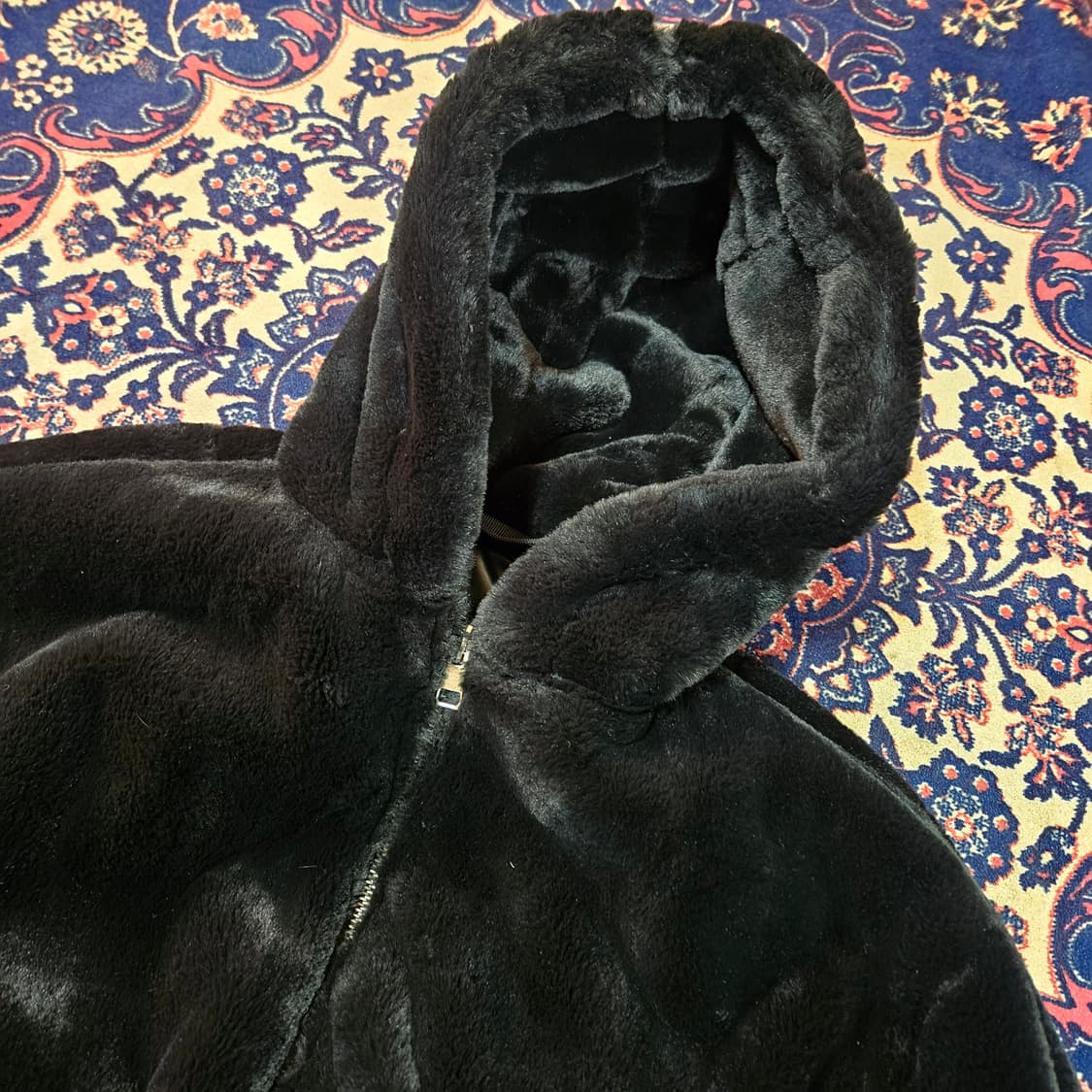 자라(ZARA) 리버시블 에코퍼 가죽 자켓 L size 상품이미지4