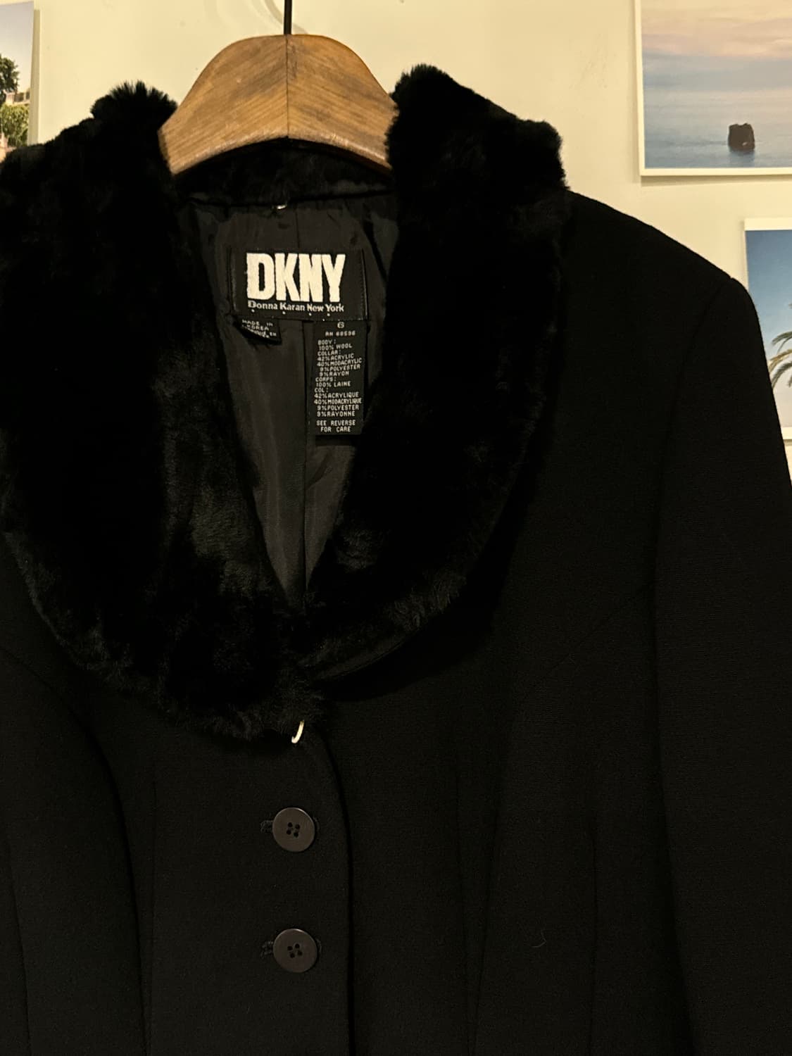 DKNY 퍼카라 자켓 상품이미지5
