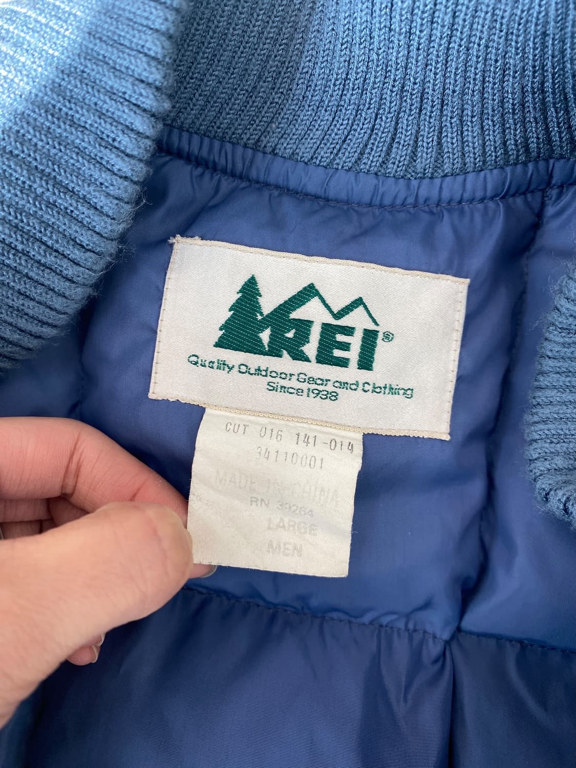 8-90‘s Rei 구스다운 푸퍼 베스트 상품이미지5