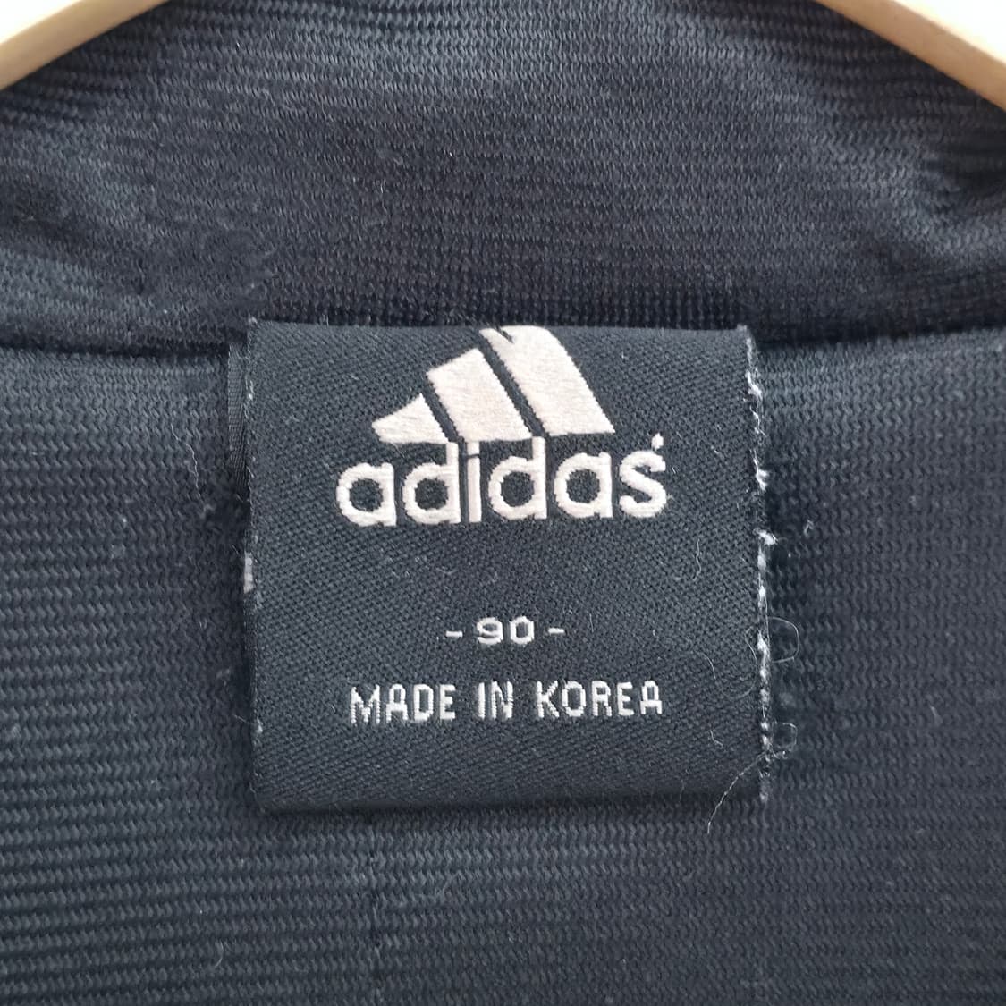 [S] 아디다스 블랙 핑크 후드 져지 자켓 상품이미지5