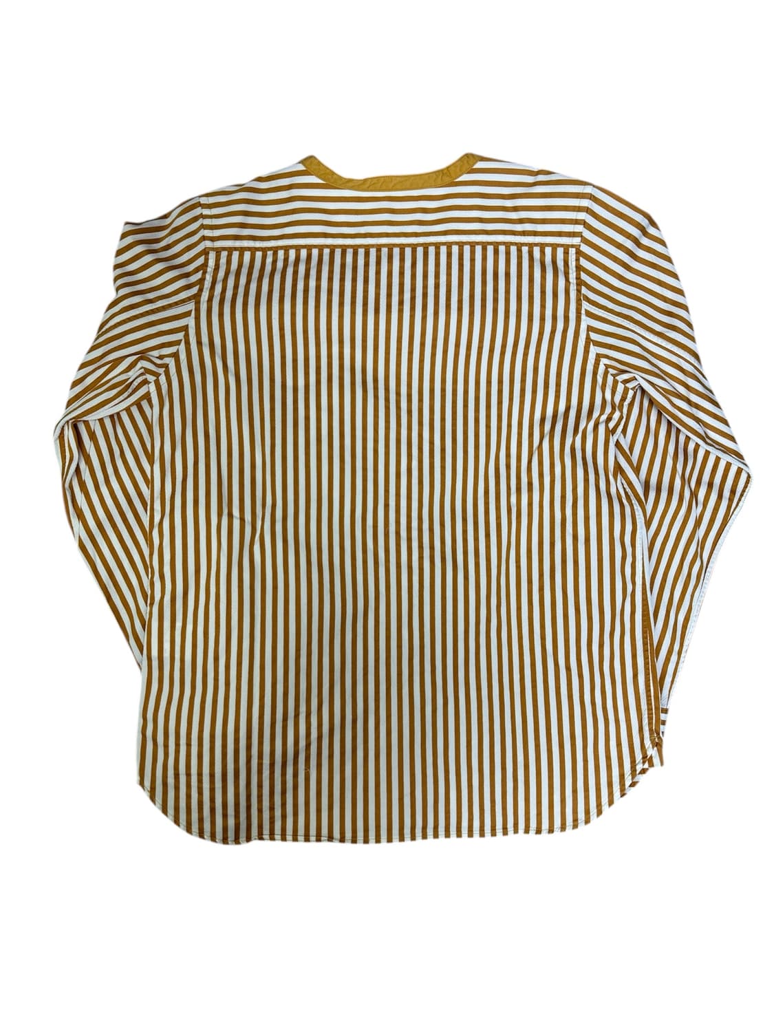 빔즈보이 BEAMS BOY 헨리넥 스트라이프 셔츠 WS 상품이미지5