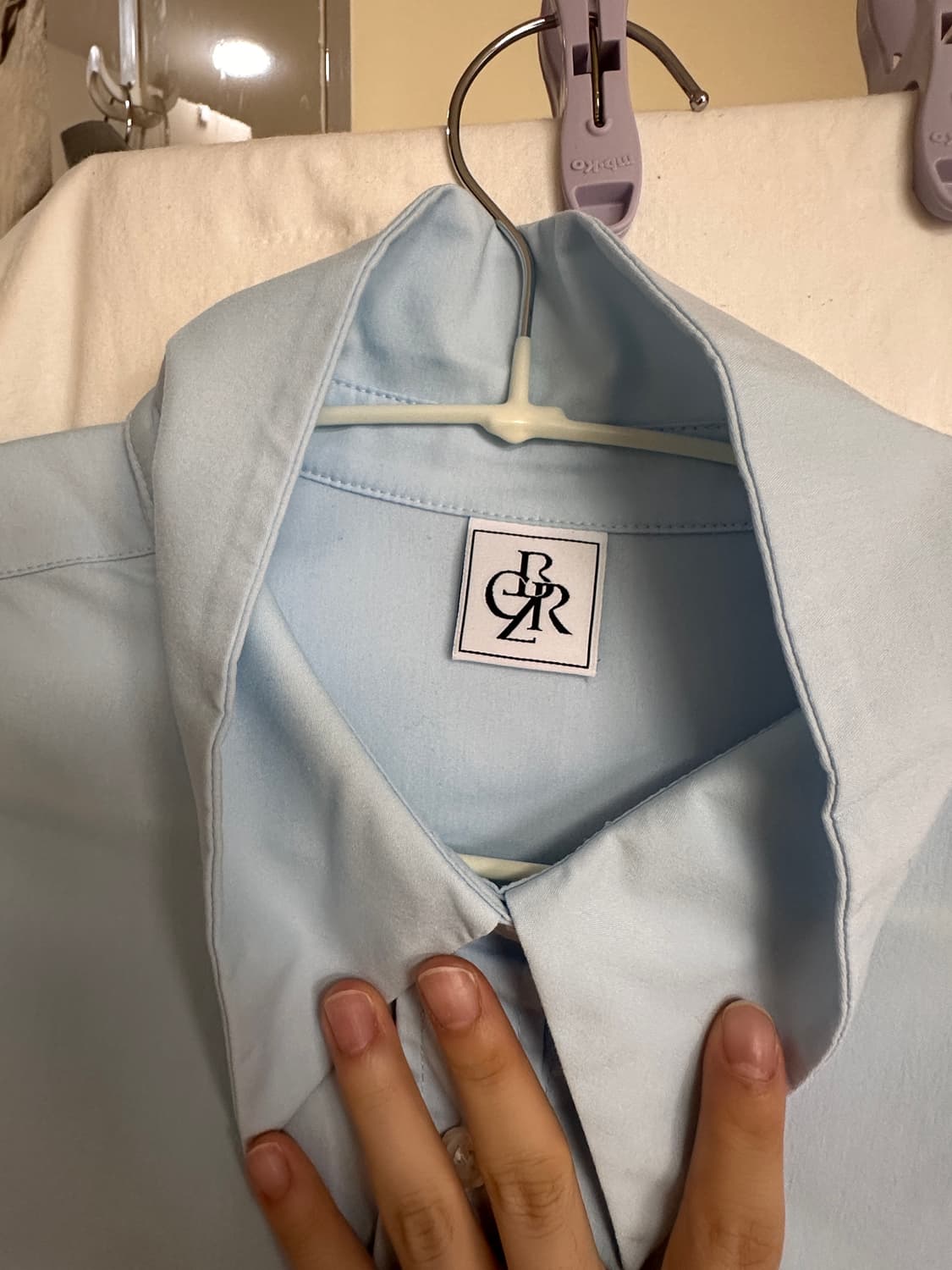 시티브리즈  링클프리셔츠(스카이블루) 상품이미지5