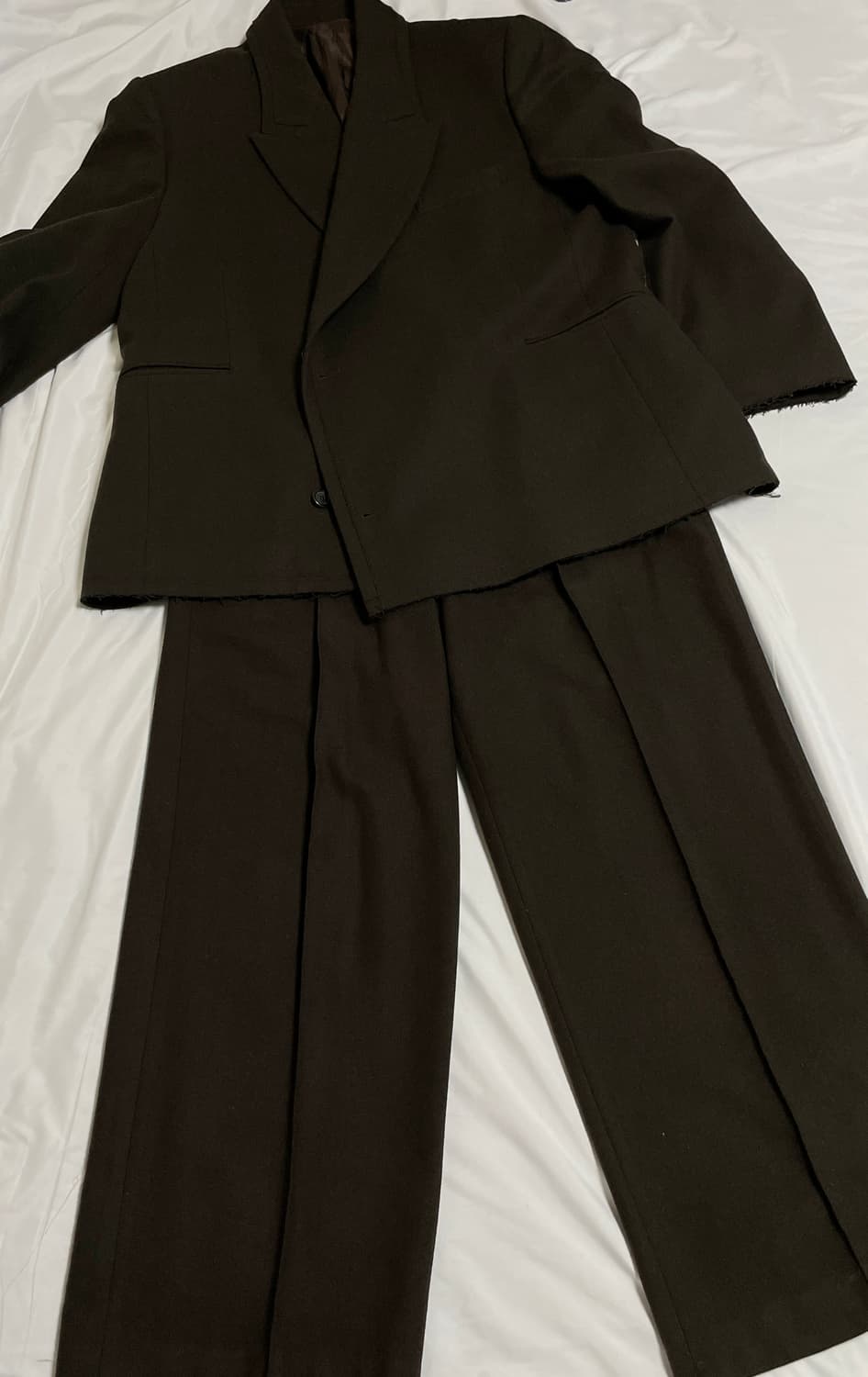 YOUTH 유스 브라운 울 셋업 상품이미지1