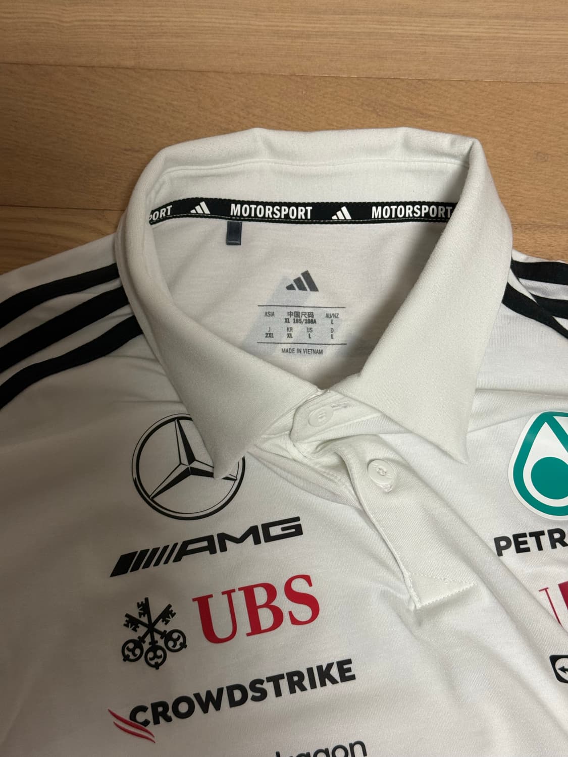 F1 메르세데스 긴팔 폴로 티셔츠 상품이미지3