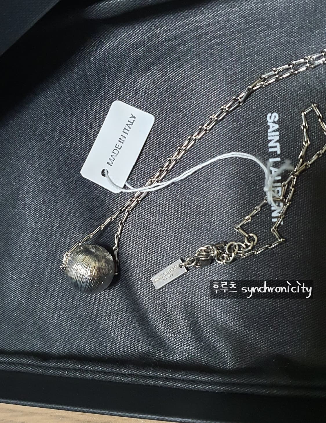 생로랑 스페리컬 목걸이 F 볼 네크리스 상품이미지8