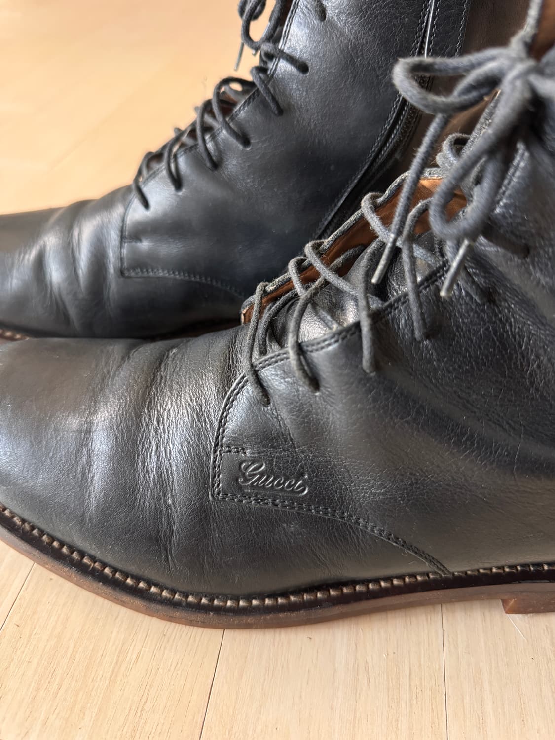 구찌 GUCCI 남성 부츠 7 사이즈 (실측 270) 상품이미지3