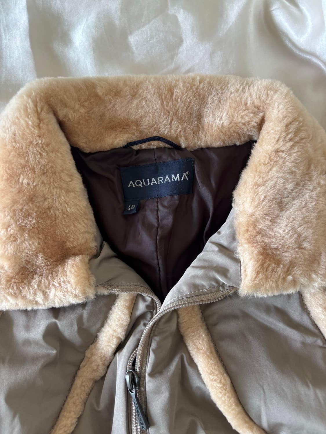 Aquarama 시어링 퍼 라인 자켓 상품이미지3